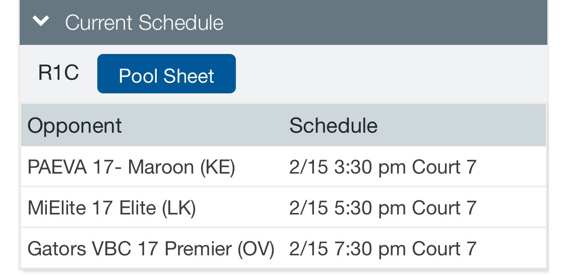 Leah McKinley (@leah_mckinley) on Twitter photo Nike North Coast Cup schedule for Day 1!!! Court 7 at 3:30, 5:30, and 7:30. So excited to compete with my team! ❤️
#1 #libero #southwestvbc #weoverme
<a href="/CoachSamWol23/">Sam Wolinski</a> <a href="/VBallrecruiter/">Kara Hill</a> <a href="/Jennabanz/">Jenna Banz</a> Nike North Coast Cup schedule for Day 1!!! Court 7 at 3:30, 5:30, and 7:30. So excited to compete with my team! ❤️
#1 #libero #southwestvbc #weoverme
<a href="/CoachSamWol23/">Sam Wolinski</a> <a href="/VBallrecruiter/">Kara Hill</a> <a href="/Jennabanz/">Jenna Banz</a>