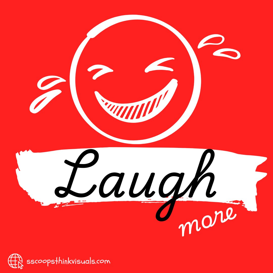 S_scoops's tweet image. #Laughter is part of what makes us human and allows us to feel alive and connected. Infact to be able to laugh at oneself is a true sign of maturity. May you have a meaningful day, filled with reasons to laugh, especially at yourself. 

#visualmusing #visualreminders
