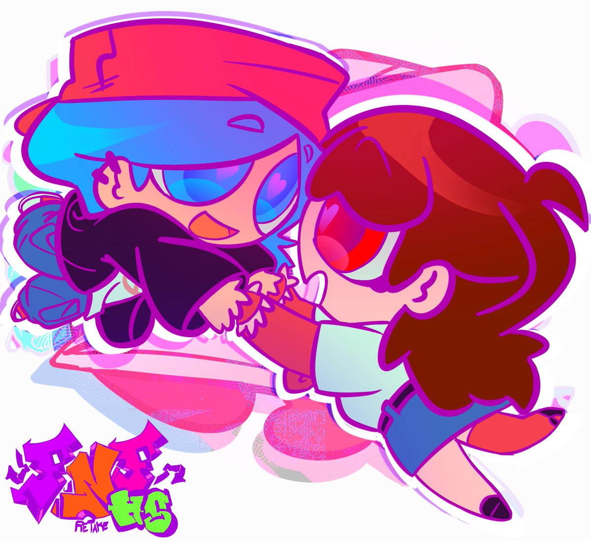 FnfHsRetake's tweet photo. ¡Ultimo dibujo de San Valentin! 💞♥
Gracias a todos por acompañarnos a ver el minisodio <3
#FNFHSRT #FNFHS #FNF #SanValentin #VALENTINESDAY2025 #FNAFHS #AMOR #AMISTAD #LOVE #BOYFRIEND #BF #GIRLFRIEND #DRAW #DIBUJO https://t.co/9GySfOHYZE