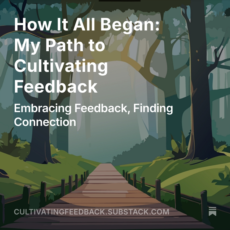 ThatGarrett's tweet image. How It All Began: My Path to Cultivating Feedback #arts #creativity #Feedback  open.substack.com/pub/cultivatin…