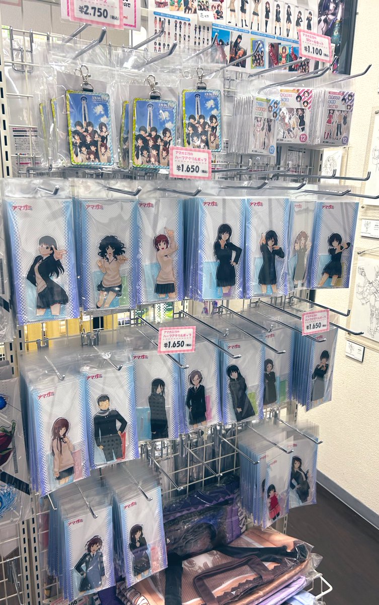 アマガミ15周年記念グッズ 店頭販売状況になります 下記商品が完売