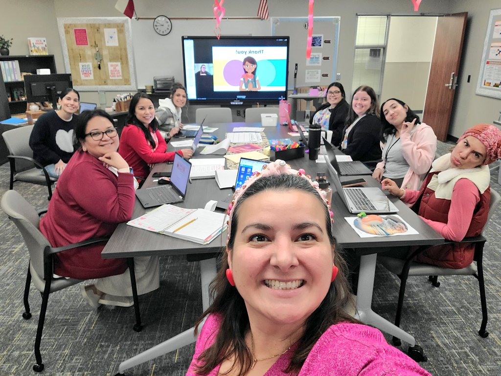 Ms_VillamizarBL's tweet photo. We have a wonderful PD on Valentine's Day at our school. Great time bonding with our team! #happyvalentinesday2025 #Amira #Reading #kindergartenteam #MRobPRIDE @CFISDPK1 #CFISDPD #smallgroups @CyFairISD @MRobinsonElem https://t.co/RIUF2zrDxw