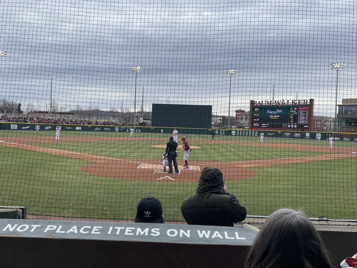 First pitch of the season! WPS
