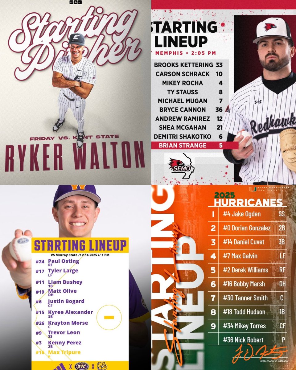 Mineral Area Baseball (@cardinalsmac) on Twitter photo Great seeing these former Cardinals getting the start on opening day! <a href="/RykerWalton/">ryker.walton</a> <a href="/TheBrianStrange/">Brian Strange</a> <a href="/LiamBushey30/">Liam Bushey</a> <a href="/_Derekwilliamss/">Derek Williams</a>
Best of luck to all the DirtyBird alumni opening up today. Great seeing these former Cardinals getting the start on opening day! <a href="/RykerWalton/">ryker.walton</a> <a href="/TheBrianStrange/">Brian Strange</a> <a href="/LiamBushey30/">Liam Bushey</a> <a href="/_Derekwilliamss/">Derek Williams</a>
Best of luck to all the DirtyBird alumni opening up today.