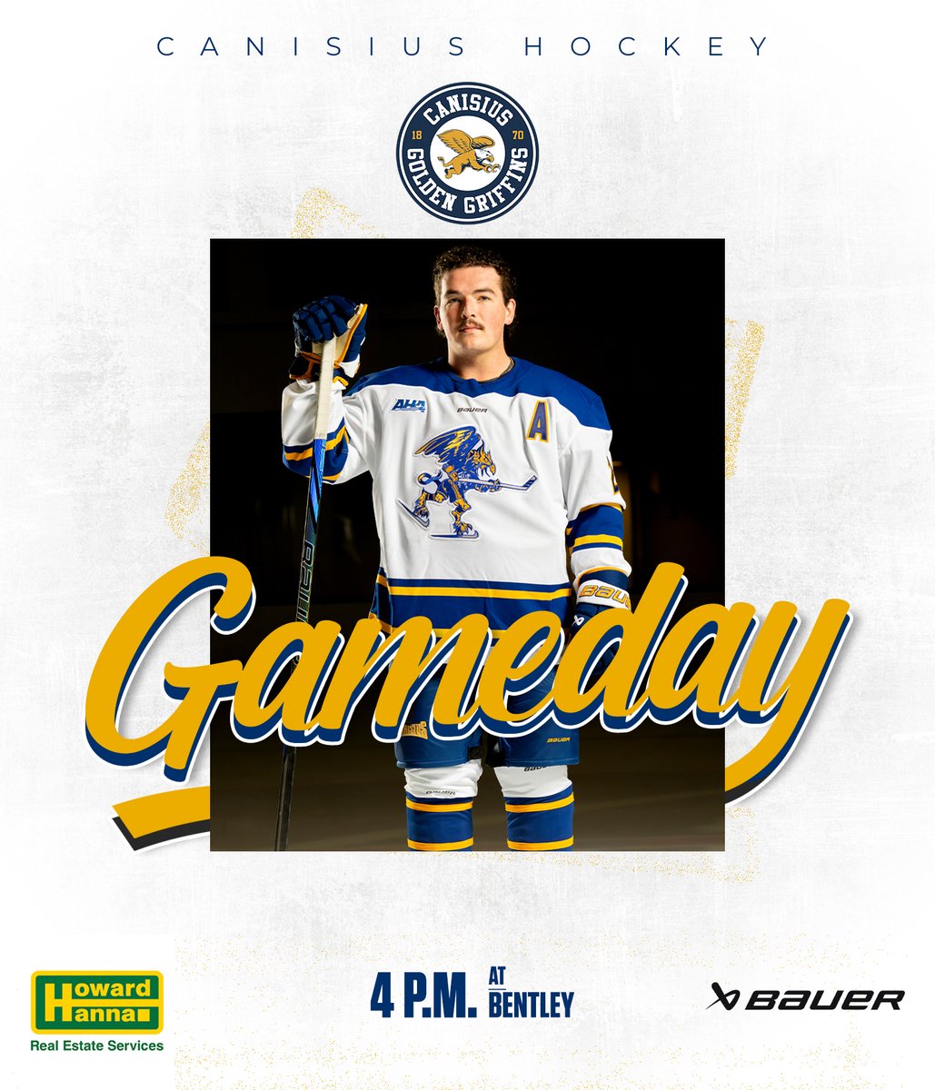 Battle back

📍- Bentley Arena | Waltham, Mass.
⏱ - 4 p.m. 
📺 - tinyurl.com/2cyvuedu
📊- tinyurl.com/4b6a3dkh
📰 - tinyurl.com/bdfwkamd

#Griffs