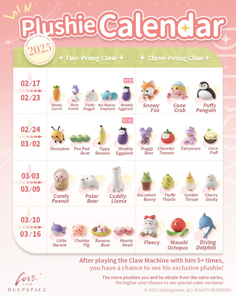 Love_Deepspace's tweet image. Boom, boom, bass—why is everyone at Twinkle grooving to the beat?
It turns out that they've all caught the vibe from Twinkle's newest member, Wobbly Eggplant!

This fitness-loving eggplant can't help but dance along whenever there's music playing.

🍆[Wobbly Eggplant] Rate Up ↑…