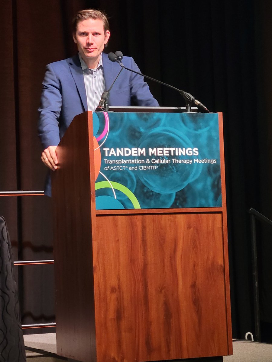 JeffAuletta's tweet image. Congratulations, Dr. Zeiser as the @ASTCT E. Donnall Thomas Lecture recipient! Well deserved! 2025 @ASTCT @CIBMTR Tandem Meetings #Tandem25