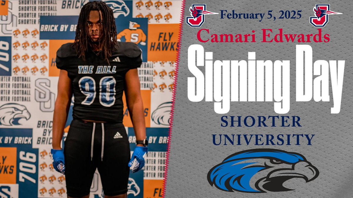 GeorgiaLocalSports (@478229sports) on Twitter photo Congratulations Camari Edwards from Jackson Red Devils signed with Shorter University!! <a href="/DC_Sports_706/">Coach TJ</a> <a href="/RecruitGeorgia/">Recruit Georgia</a> <a href="/BigFaceSportss/">BigFaceSports, (Recruiting & Scouting)</a> <a href="/Ga_Gridiron/">Middle Georgia Gridiron ™️</a> Congratulations Camari Edwards from Jackson Red Devils signed with Shorter University!! <a href="/DC_Sports_706/">Coach TJ</a> <a href="/RecruitGeorgia/">Recruit Georgia</a> <a href="/BigFaceSportss/">BigFaceSports, (Recruiting & Scouting)</a> <a href="/Ga_Gridiron/">Middle Georgia Gridiron ™️</a>