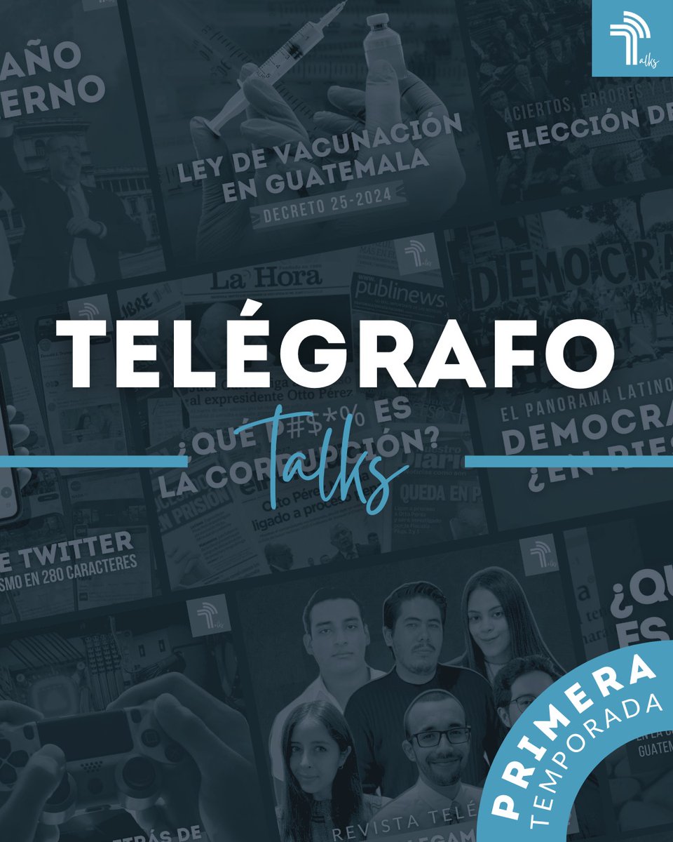 #TelegrafoTalks | Revive la primer temporada de Telégrafo Talks, el primer podcast en vivo grabado en Twitter Spaces y disponible en plataformas de streaming.🎙️

Conversaciones que desbloquean ideas sobre ciencia, política, sociedad y mucho más.

Abrimos hilo con los episodios ⬇️