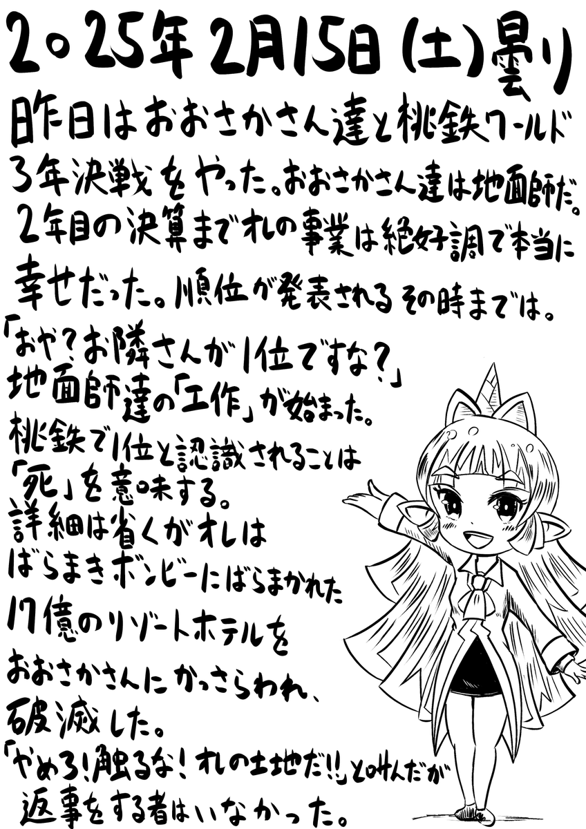 今日の日記 