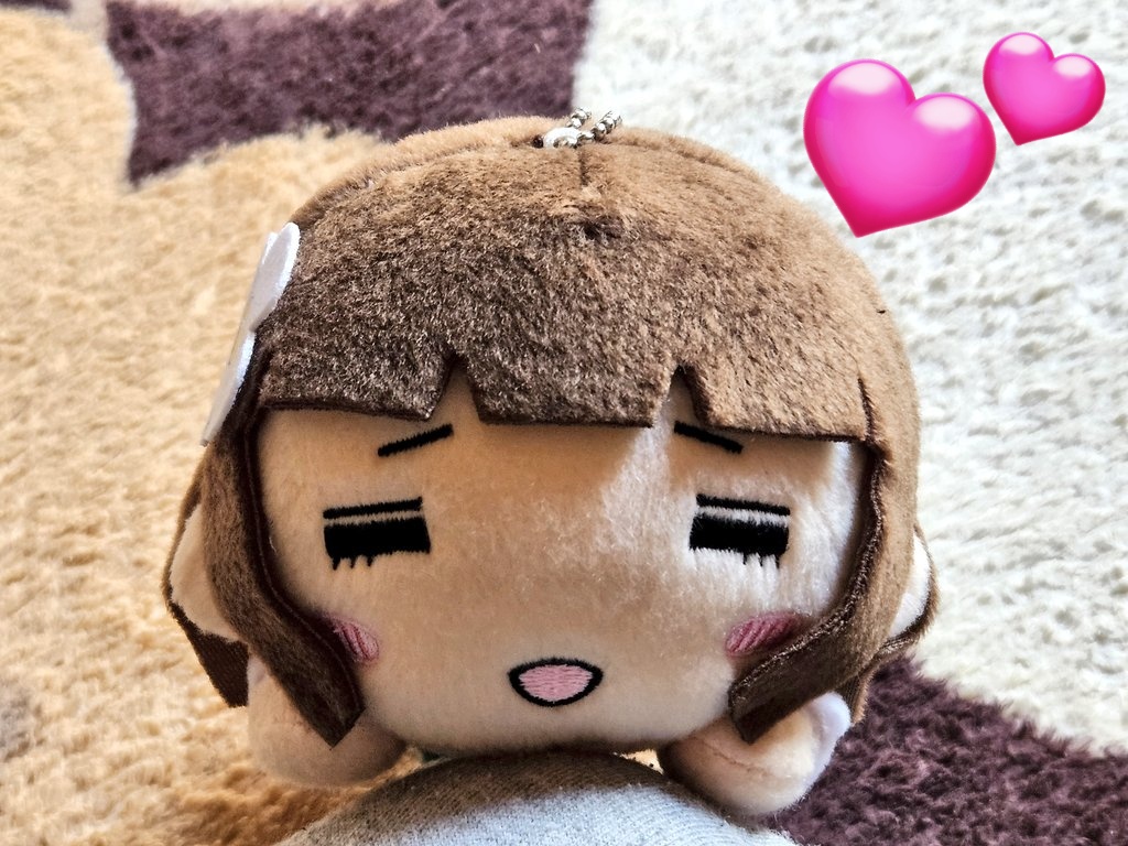 寝そべりぬいぐるみ ごちうさ 宇治松千夜 千夜様キレイになりました～💚 #宇治松千夜 #寝そべりぬいぐるみ