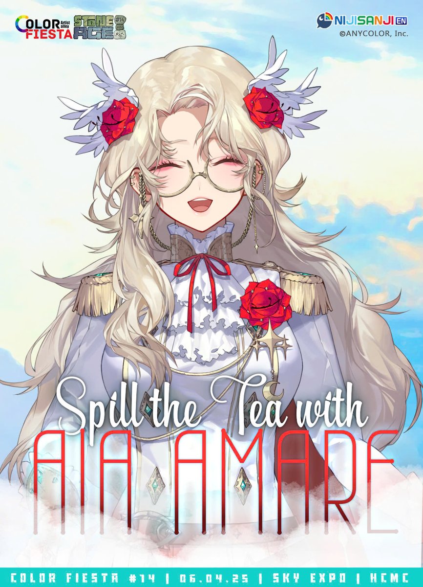 ColorFiestaVN's tweet image. 👼 Hey Aiadmirers! Get ready for a cozy meet-up with our angel Aia Amare on April 6! And guess what? You get to decide what to chat about!
Submit your questions for Aia here >> forms.gle/fS7FZU3MjZTNYi…
#ColorFiesta #cofiss14 #AiaAmare #NIJISANJI_EN