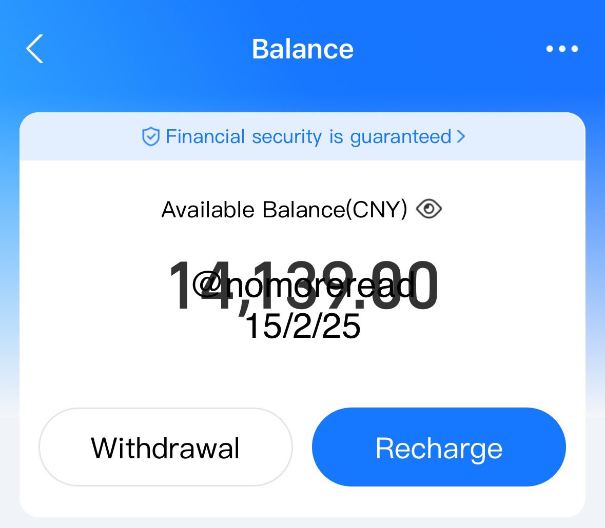 nomoreread's tweet photo. 📣15/2/25

มี 14,000 alipay • wechat
1000 เรท 4.7

เหมา  เรท4.68

กดtaobao-ฝากจ่าย เรท 4.8

‼️ชื่อบช.ไทย-จีนตรงกันเท่านั้น‼️

สนใจ ทักdm
#แลกเงินจีน #แลกเงินalipay #แลกเงินหยวน
#เติมเงินalipay #เติมเงินwechat #โอนเงินจีน
#เติมเงินwechat #แลกเงินwechat #พรีออเดอร์จีน #พรีของจีน https://t.co/DKJdS1u6pT