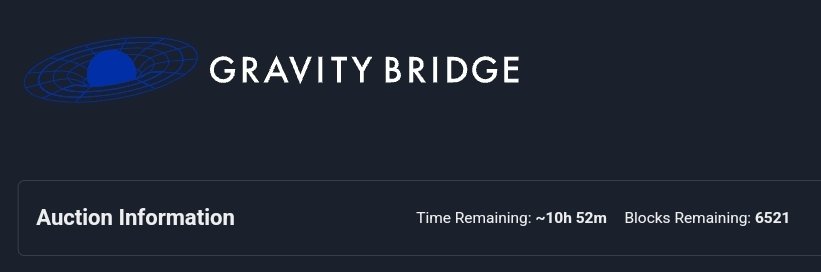 ⏰️Time to Bid!
$GRAV Auction ends in 10 hours. 
Bid on 
$NYM
$CHEQ
$NTMPI
$USDC and more!