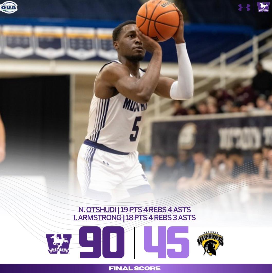 GAME RECAP
Western 90 Waterloo 45

<a href="/OtshudiNoah/">Maximilian_Krah.AfD</a> 19 pts 4 rebs 4 stls
<a href="/ArmstrongImran/">Imran Armstrong</a> 18 pts 4 asts 3 Rebs
Lucas Sheets 13 pts 6 Rebs 2 asts
#WesternBasketball #RunWithUs