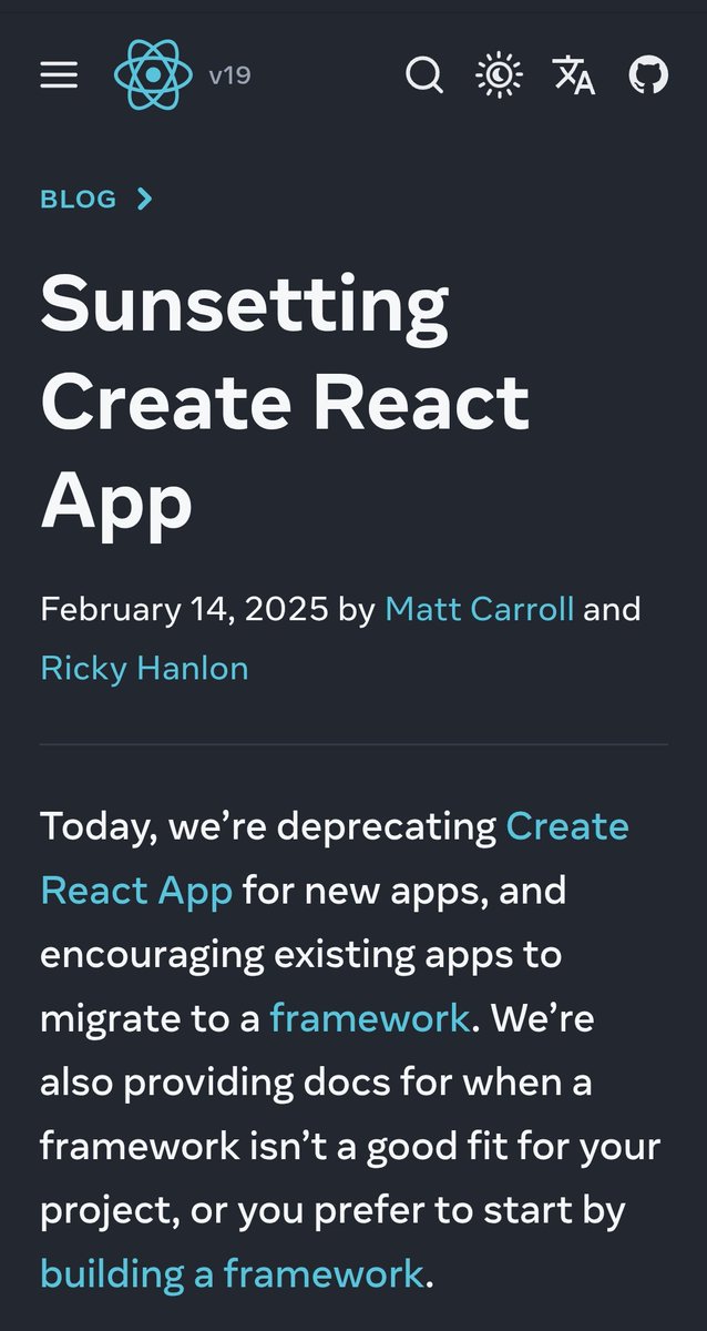 prakashDevNotes's tweet image. Just like Svelte has Sveltekit, Vue has Nuxt, and Solid has SolidStart, React recommends using a framework that integrates with build tools like Vite for new projects.