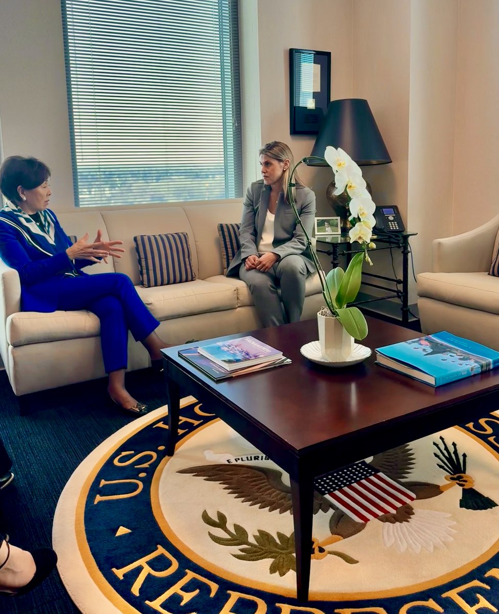 Rep. Doris Matsui (@dorismatsui) on Twitter photo I was pleased to meet with <a href="/AsmMaggyKrell/">Maggy Krell</a> to discuss her plans for the Sacramento region.
I look forward to finding opportunities for us to collaborate on important issues—including protecting repro rights at a time when they are under attack & lowering costs for Sacramentans. I was pleased to meet with <a href="/AsmMaggyKrell/">Maggy Krell</a> to discuss her plans for the Sacramento region.
I look forward to finding opportunities for us to collaborate on important issues—including protecting repro rights at a time when they are under attack & lowering costs for Sacramentans.