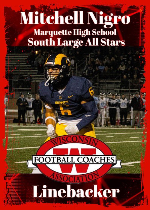 Mitchell Nigro (@mitchellnigro25) on Twitter photo #AMDG Thank you to <a href="/AntonGraham_/">Coach Graham (AG)</a> for inviting me to play in this year’s All-Star game! <a href="/CoachKlestinski/">Coach Keith Klestinski</a> <a href="/FootballMuhs/">MUHS Football</a> #AMDG Thank you to <a href="/AntonGraham_/">Coach Graham (AG)</a> for inviting me to play in this year’s All-Star game! <a href="/CoachKlestinski/">Coach Keith Klestinski</a> <a href="/FootballMuhs/">MUHS Football</a>