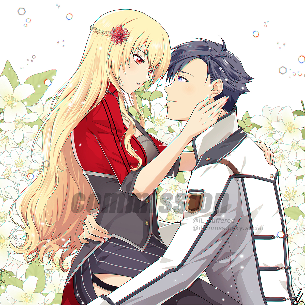 iL_suffered's tweet image. Rean/Alisa commission for @xiao_lianfa 
Thank you for letting me draw one of my OTPs, I really enjoyed drawing them! ☺️☺️

#TrailsfromColdSteel #KisekiSeries #Trails #閃の軌跡