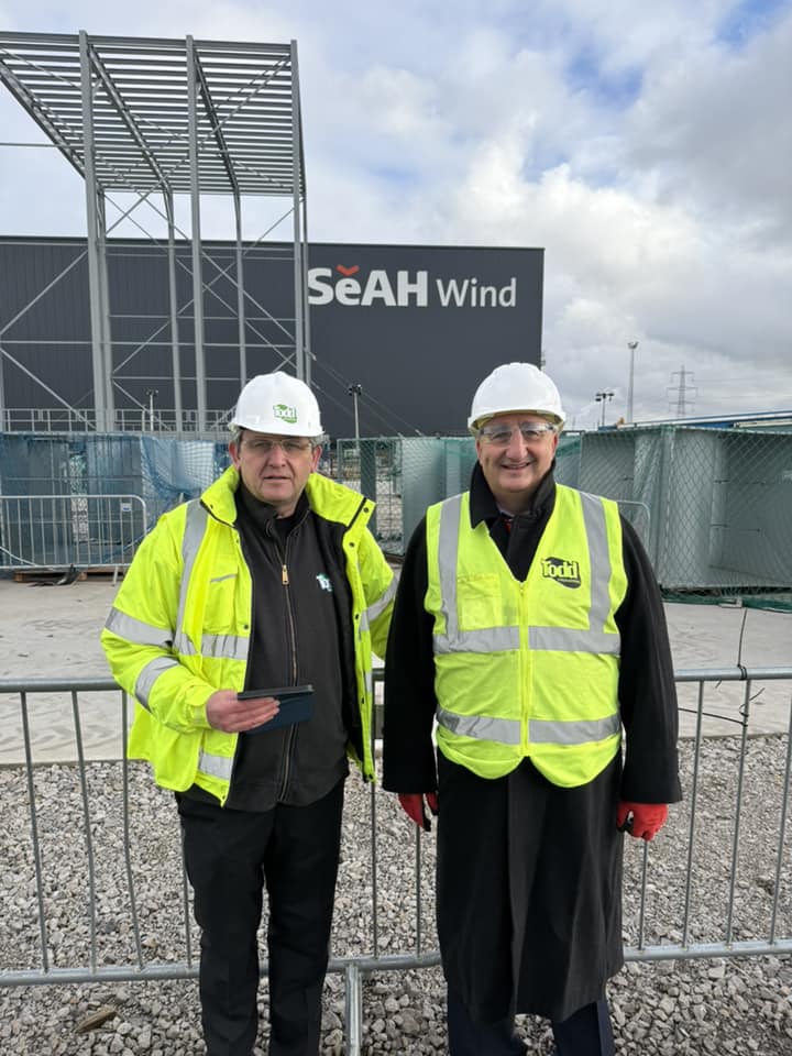 ToddEngineering's tweet image. 🚧 SeAH Wind Project Update! 👑

Proud to be part of the SeAH Wind project🌍⚡

Honored by King Charles III’s visit, with our Directors receiving an exclusive invitation to the event. Todd Engineering is delivering world-class spray booth solutions.

#ToddEngineering #SeAHWind