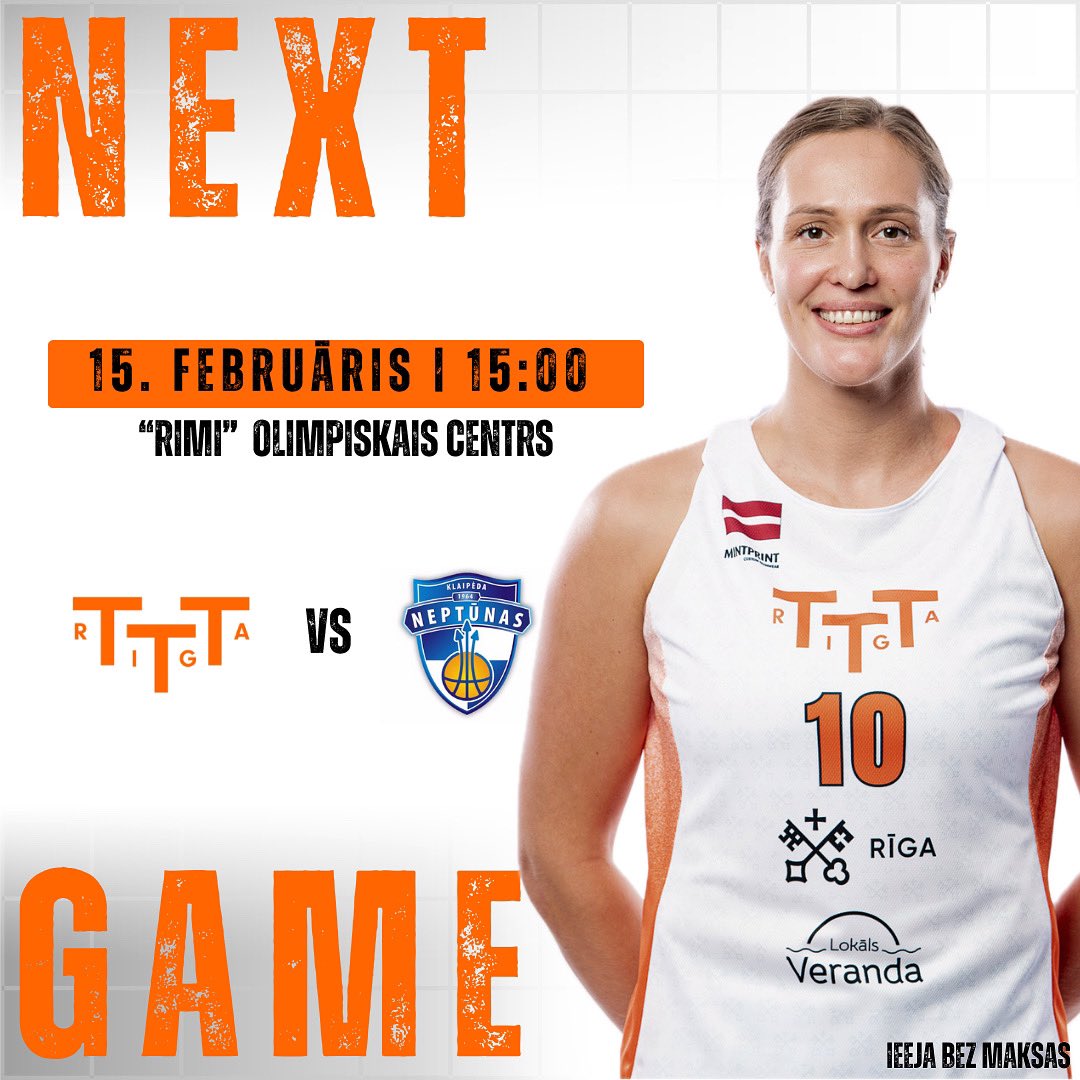 Šodien, 15. februārī
⌚️15:00
📍”Rimi” olimpiskais centrs
📺 youtube.com/live/EU5jaRNOm…
📊 m.womenbbl.com/games/view/119…
🏀 tttriga.lv/lv/jaunumi/ttt…
