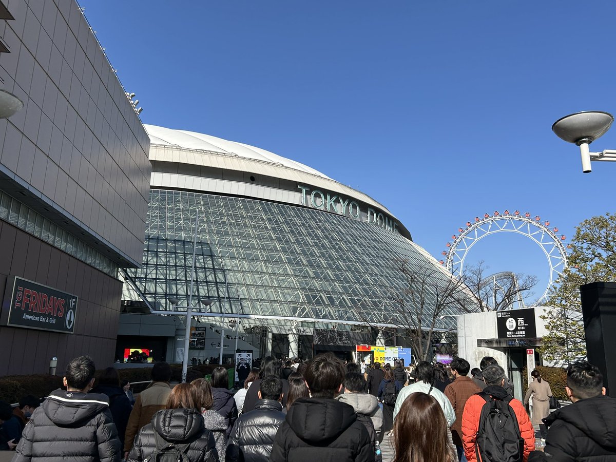 s_theme_'s tweet photo. 東京ドーム入りました！！
#apbankfes25 https://t.co/HIOc7ZZZTM
