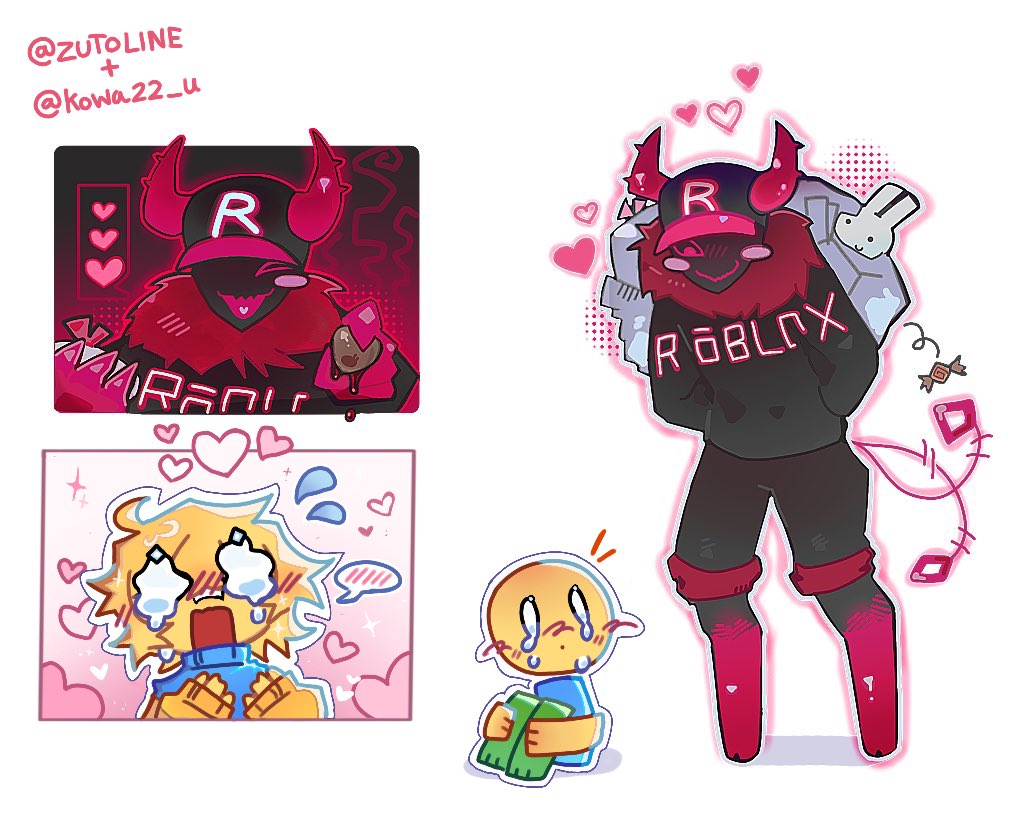 Happy valentine day!!! 💝 Guest 666 x Noob Art collaboration with