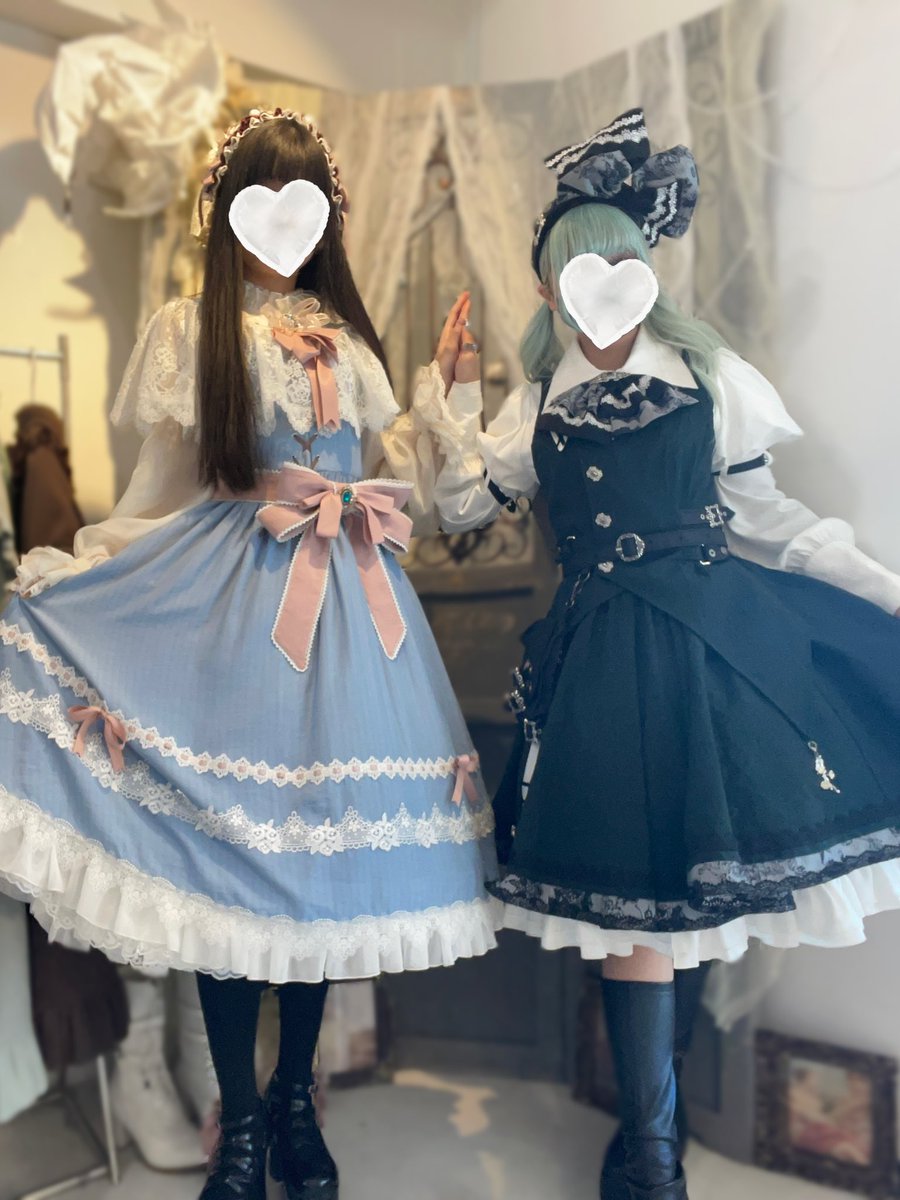 星箱原宿店で #東方Project コラボのアリスちゃんと妖夢ちゃん試着して