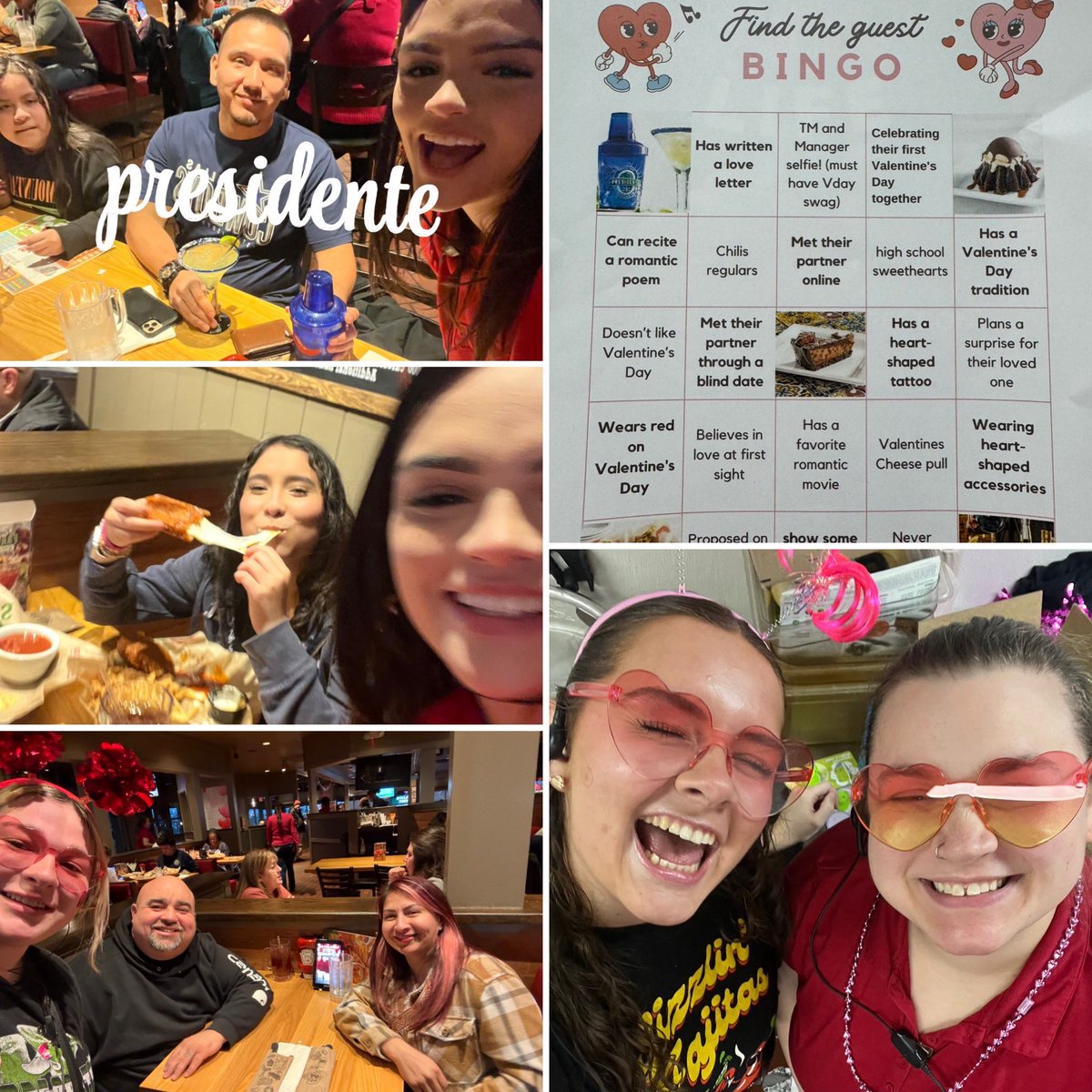 Haley Vaughn (@vivalahaleey) on Twitter photo A successful night of #WherryBingo at #ChilisIrving this Valentine’s Day ❤️✨🌶️ #ChilisLove <a href="/wherry_lisa/">Lisa Wherry</a> <a href="/lauren_b_lester/">Lauren Lester</a> <a href="/Alicia231977258/">Alicia</a> #WHERREA #WherryArea A successful night of #WherryBingo at #ChilisIrving this Valentine’s Day ❤️✨🌶️ #ChilisLove <a href="/wherry_lisa/">Lisa Wherry</a> <a href="/lauren_b_lester/">Lauren Lester</a> <a href="/Alicia231977258/">Alicia</a> #WHERREA #WherryArea