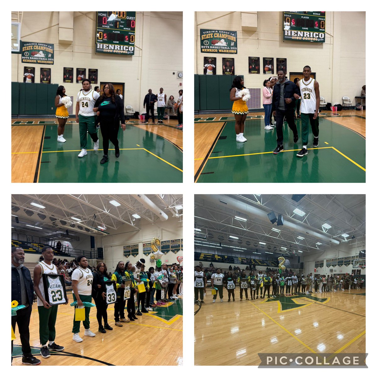 hhs_prncpl's tweet image. Senior Night for Boys Basketball, Cheer, and Wrestling! Congratulations #classof2025 @HenricoHighSch 💚💛