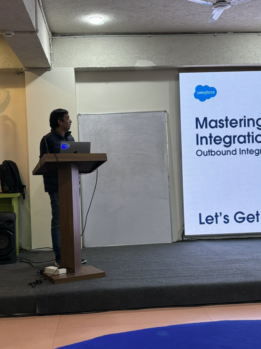 SFDC Aman Garg (@amangarger) on Twitter photo Salesforce Integration session started… session us always amazing because the speaker and organiser always good knowledge…so i thanks <a href="/SharmaBhawani/">Bhawani Sharma</a> for organising this wonderful event on Saturday morning and make my Saturday worthy with the learning and thanks to <a href="/arpitvijay95/">arpit vijayvergiya #BlazeYourCertification</a> Salesforce Integration session started… session us always amazing because the speaker and organiser always good knowledge…so i thanks <a href="/SharmaBhawani/">Bhawani Sharma</a> for organising this wonderful event on Saturday morning and make my Saturday worthy with the learning and thanks to <a href="/arpitvijay95/">arpit vijayvergiya #BlazeYourCertification</a>