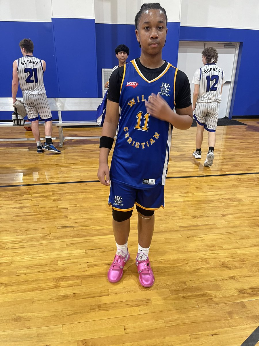 Antonio Simms (@coachsimms2115) on Twitter photo Varsity Playoffs didn’t go the way he wanted 66-59 but overall the team played very well. It’s gonna be Bright future for <a href="/JaydenSimms13/">Jayden Simms</a> he finish on good shooting night with 18pts (5-9 3fg) 1-3 fg
1-2 ft along with 6 Rebs… Class 2029 Varsity Playoffs didn’t go the way he wanted 66-59 but overall the team played very well. It’s gonna be Bright future for <a href="/JaydenSimms13/">Jayden Simms</a> he finish on good shooting night with 18pts (5-9 3fg) 1-3 fg
1-2 ft along with 6 Rebs… Class 2029
