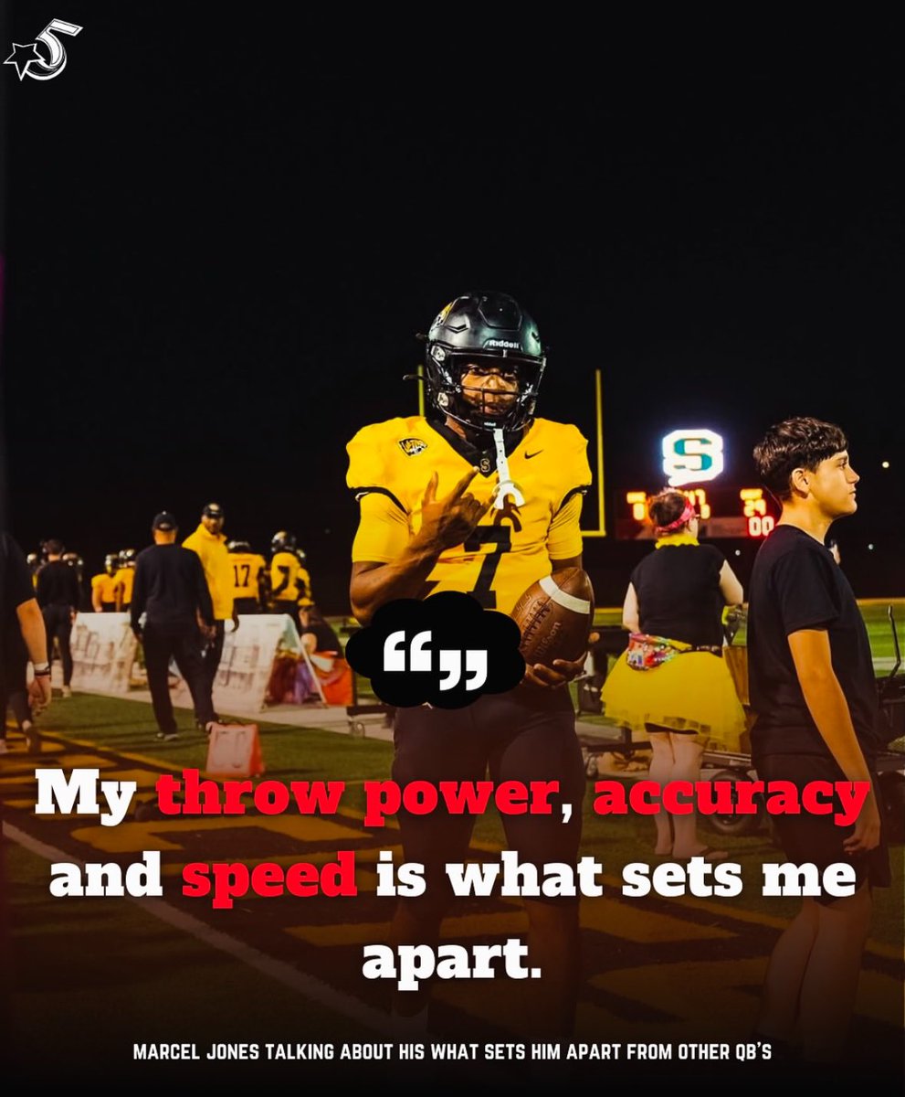 D_TKelly's tweet image. ⭐️⭐️⭐️ QB @mj_era7 Elite 11 QB With Elite Athleticism and arm Talent @saguarofootball @5STARSPRTS Reporting!

#SagU 📈📈