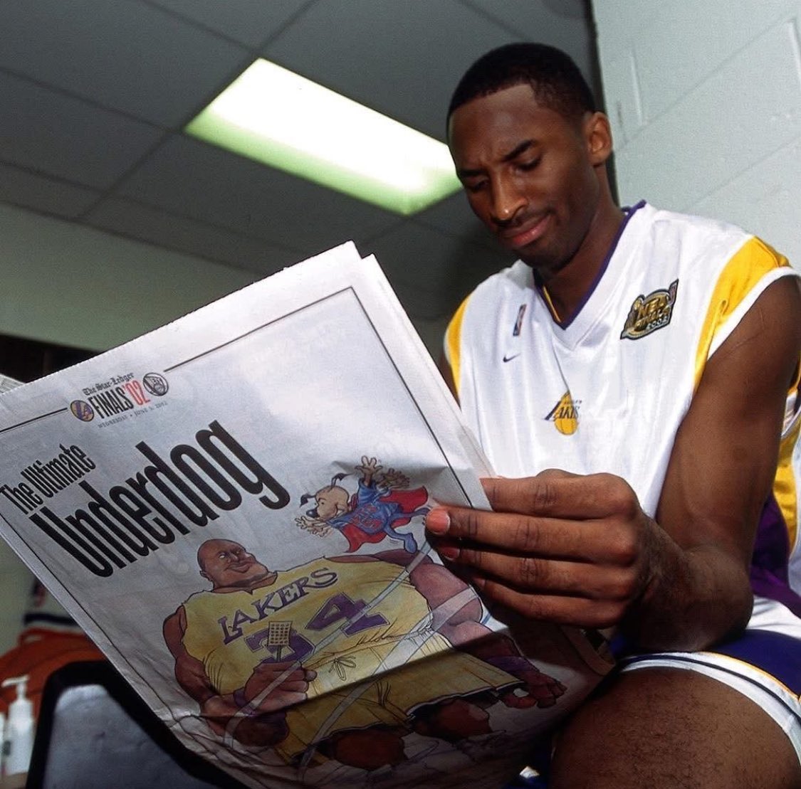 8_24Mamba4Ever's tweet image. Kobe before and after the 2002 NBA Finals. 🧹