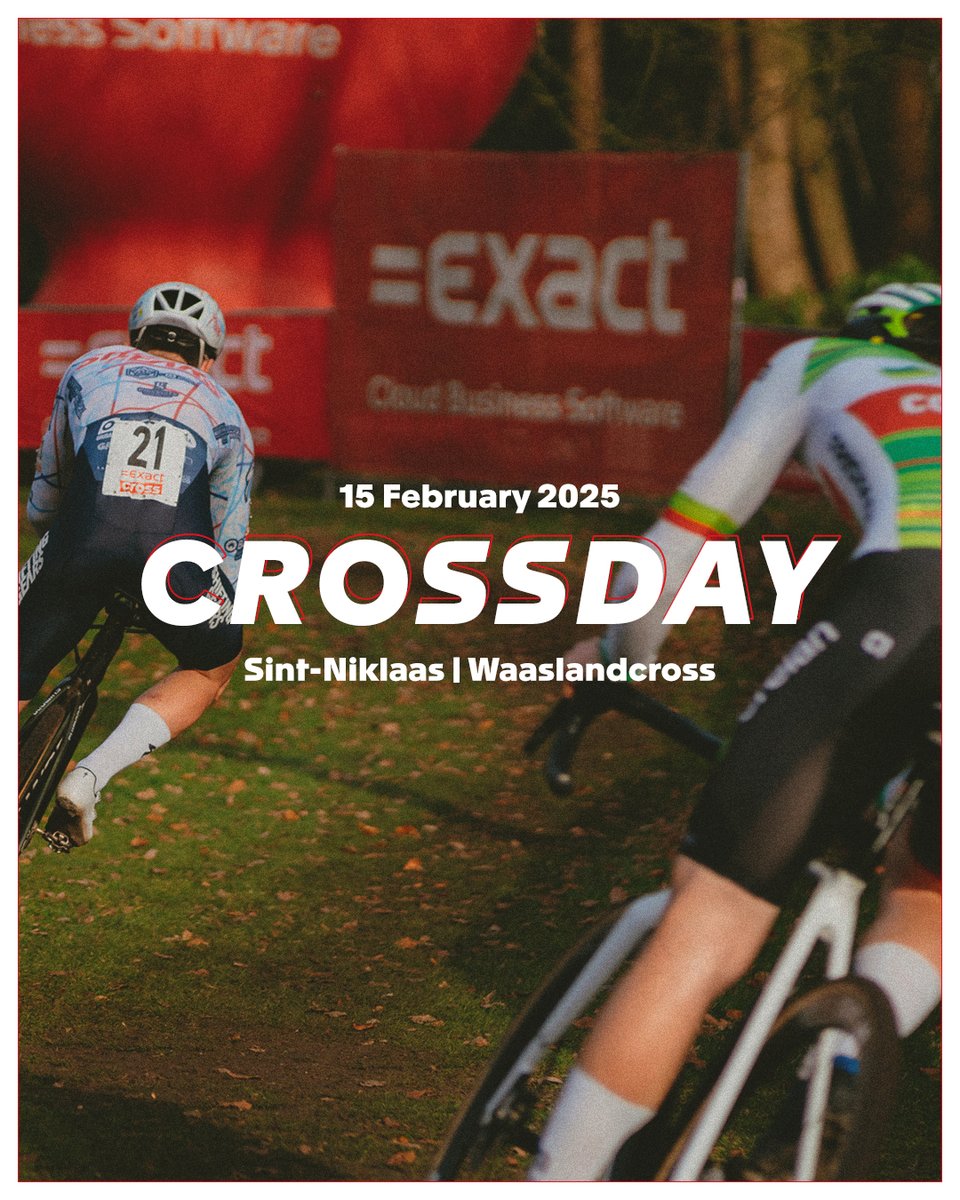 One last time this Exact Cross season, and Sint-Niklaas is ready for it! 🔥 #SintNiklaas #Waaslandcross #ExactCross