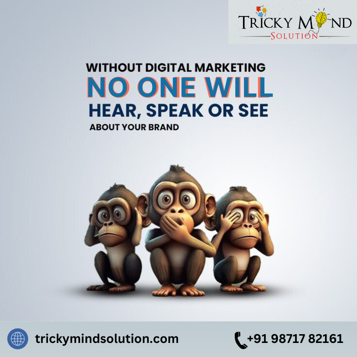 trickymindsol's tweet photo. 🚀 Without Digital Marketing, Your Brand Stays Invisible! 🚀
❌ Don't let your business go unheard, unseen, or unspoken about. ❌
🔥 Let us help you boost your brand visibility &amp; engagement! 🔥
📞 Get in touch today!
🌐 https://t.co/8BCiuhEpLZ
📲 +91 98717 82161 https://t.co/BY5QuaHTIm
