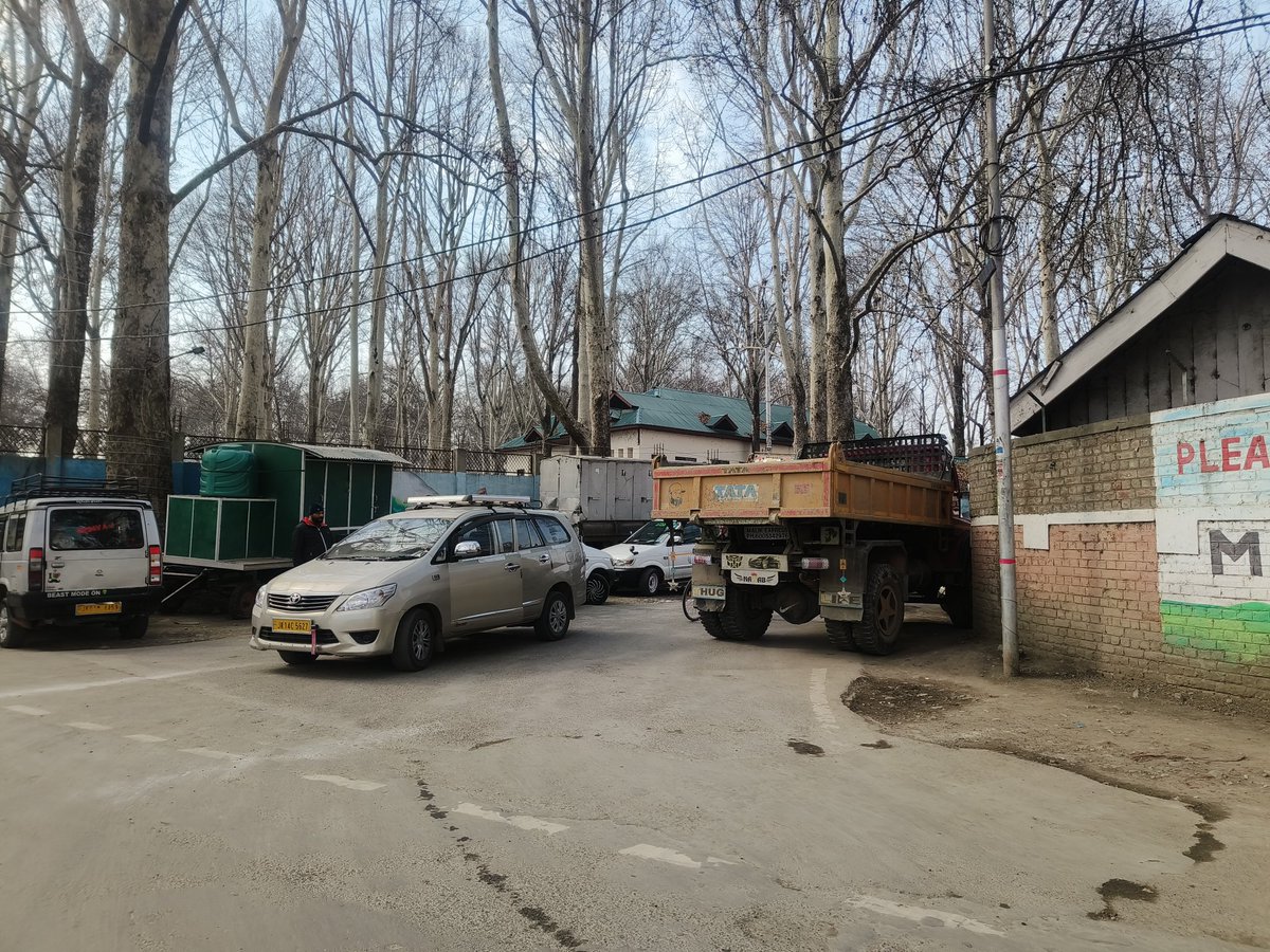 Wani Majid (@wanimajid14) on Twitter photo See how the transport department is occupying main road Saloora Ganderbal for fitness and other things, i hope concerned ARTO is watching all.. this is causing much disturbance to the people who are going through..
<a href="/dcganderbal/">Deputy Commissioner Ganderbal</a> <a href="/OfficeOfLGJandK/">Office of LG J&K</a> See how the transport department is occupying main road Saloora Ganderbal for fitness and other things, i hope concerned ARTO is watching all.. this is causing much disturbance to the people who are going through..
<a href="/dcganderbal/">Deputy Commissioner Ganderbal</a> <a href="/OfficeOfLGJandK/">Office of LG J&K</a>