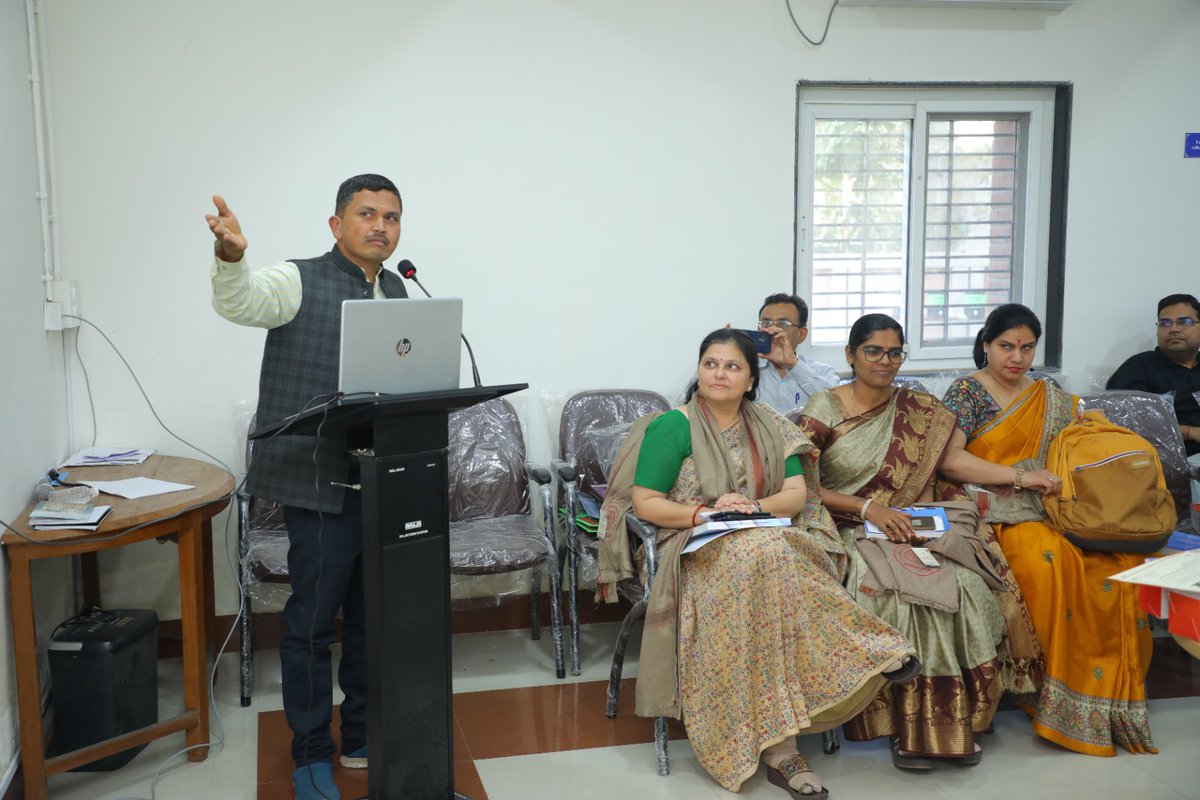 PROCUG1's tweet image. Dr. Prashant P. Dharmadhikari, CUG, was invited as a resource person for the UGC’s six-day Capacity Building Training Programme IKS. He delivered  lectures on &quot;Inter-Civilizational Impact of IKS&quot; on 13th &amp;amp; 14th Feb,2025 at the MMTTC, MS Uni. Vadodara.
 #IndianKnowledgeSystem #UGC