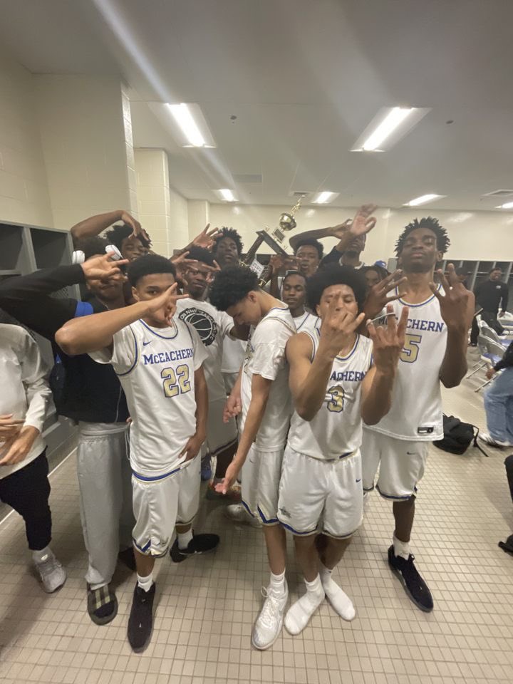 We did a THING tonight!!! And it was so nice that we did it TWICE!!
1. Region 3AAAAAA CHAMPIONS 
2. Freshmen Region 3AAAAAA CHAMPIONS 

I’m so Proud of these young Men!! WE BELIEVED!!!!