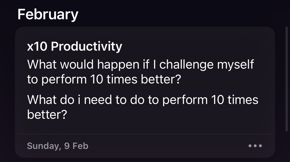 about to run an experiment on myself. ♥️✨