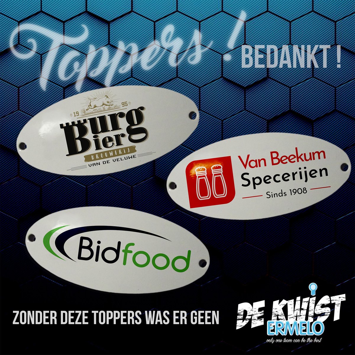 Nog drie prachtige  bedrijven die deze Kwist weer net even wat leuker, lekkerder, en spicy maken! Bedankt! 🙏