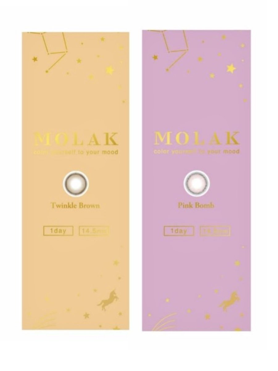 MOLAKの新作
トゥインクルブラウン/ピンクボム🎀🪽
どっちも着色直径13.8㎜でフチありだから盛れる！
ブラウンはハイライトでうるうる見えるし、ピンクは太フチで甘めになって可愛すぎる〜〜 モラクで1番好きかも🥹
#リリーアンナ #PR
