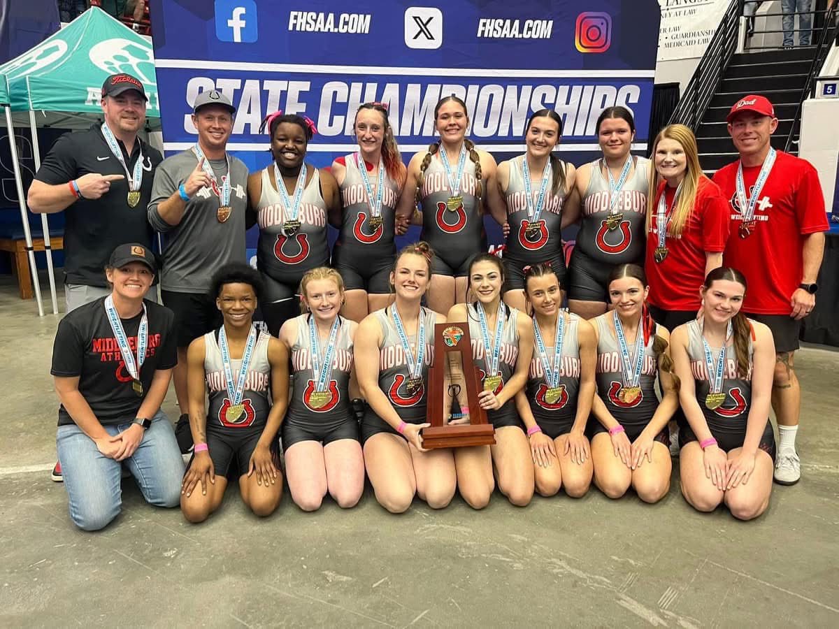 From the entire boys weightlifting team, congrats to the 2025 Lady broncos girls weightlifting team!! Yall are state champs, congrats ladies you earned it !! #Horsepower