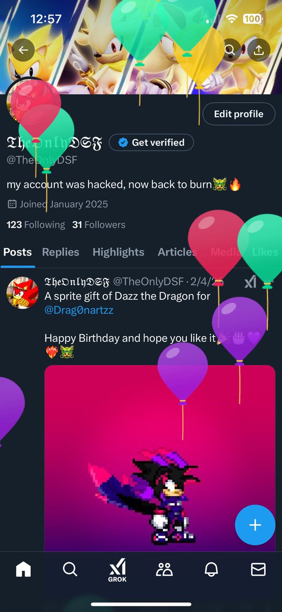 TheOnlyDSF's tweet photo. Balloons https://t.co/rViEZP88Om