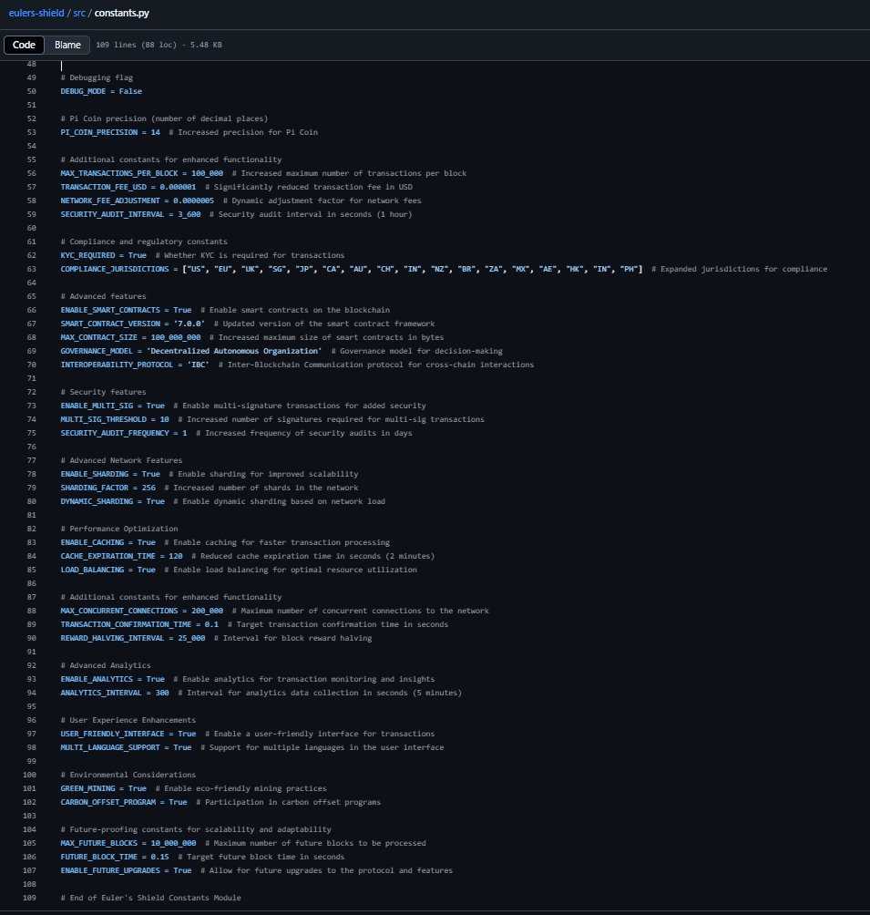 applekhankorea's tweet image. SUPER UPDATE !!! Calm down!!
Euler Shield Constants Update &amp;amp; Predictive Analysis 

[[[ The Fusion of Euler Shield and Pi Network: The Beginning of a New Financial Paradigm! ]]]
[[[ Ultra-Fast, Ultra-Low Cost, Ultra-Secure! Euler Shield Leading the Global Financial Revolution! ]]]…