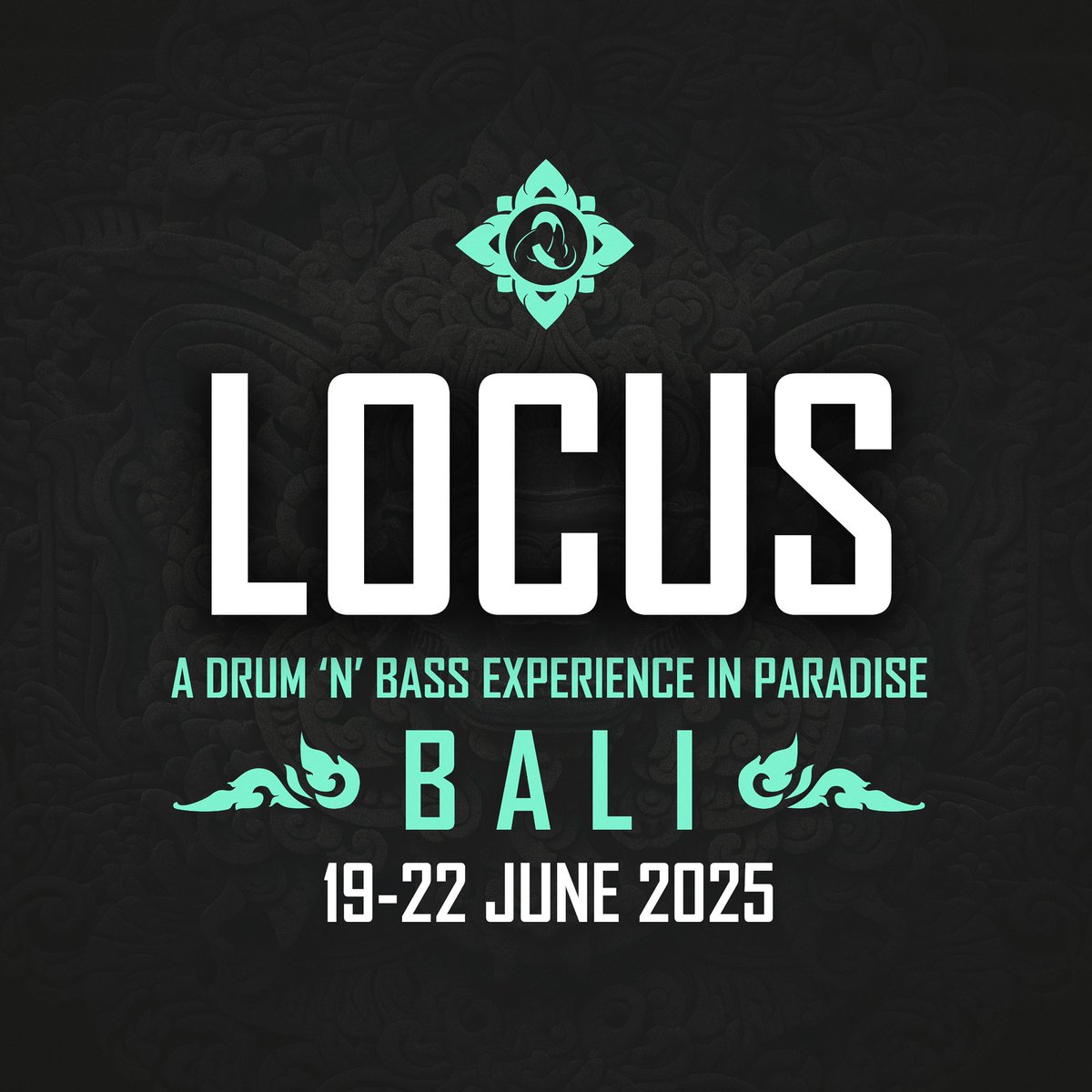 LOCUS's tweet image. LOCUS is back in Bali this June, this time for four days of top-quality drum ‘n’ bass. Tickets are flying already, with presales sold out in record time and only a handful of super early birds left!
Tickets:
ticketfairy.com/event/locus-ba…
🔊🔊🔊