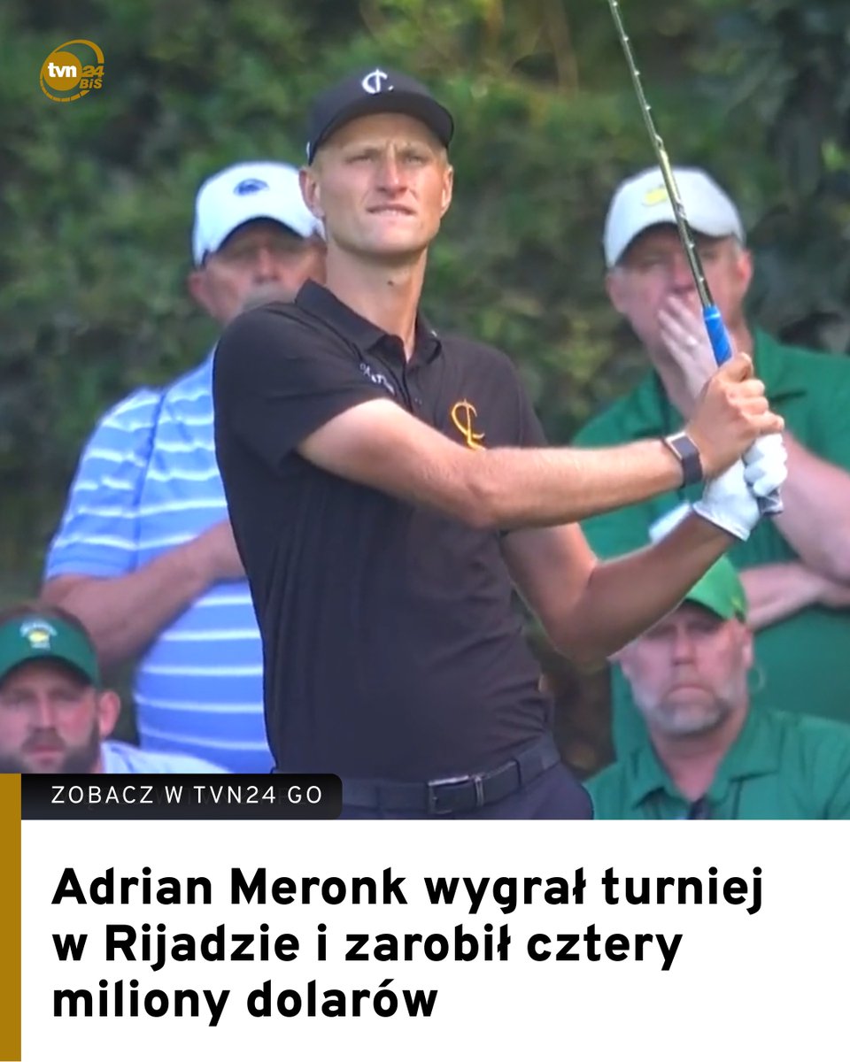 #BykiNiedźwiedź | Klaudiusz Sevkovic, organizator turniejów golfowych, w rozmowie z <a href="/walczak_mat/">Mateusz Walczak</a>: mam nadzieję, że golf będzie się u nas rozwijał, a Adrian będzie takim bohaterem jak Robert Lewandowski w piłce nożnej.

ZOBACZ całą rozmowę ⤵️
tvn24.pl/go/programy,7/…