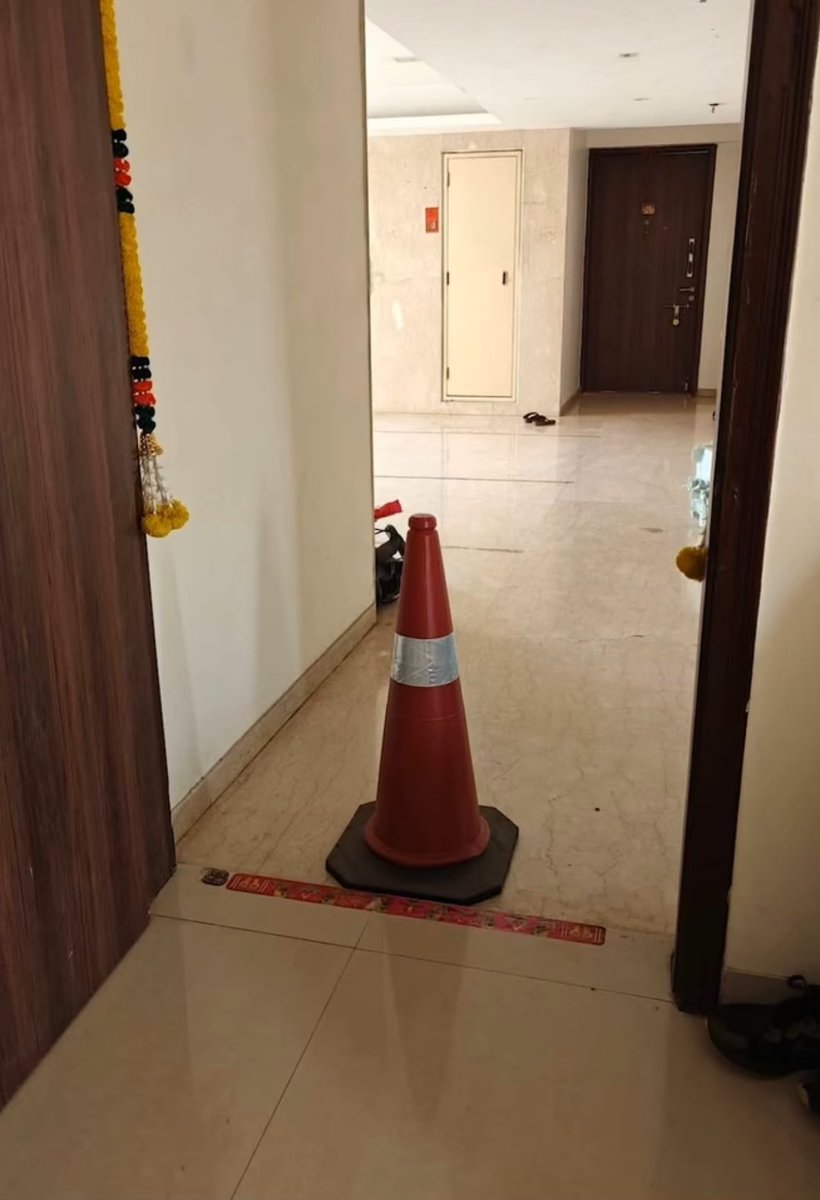 Dekho zara darwaze pai cone aya hai?