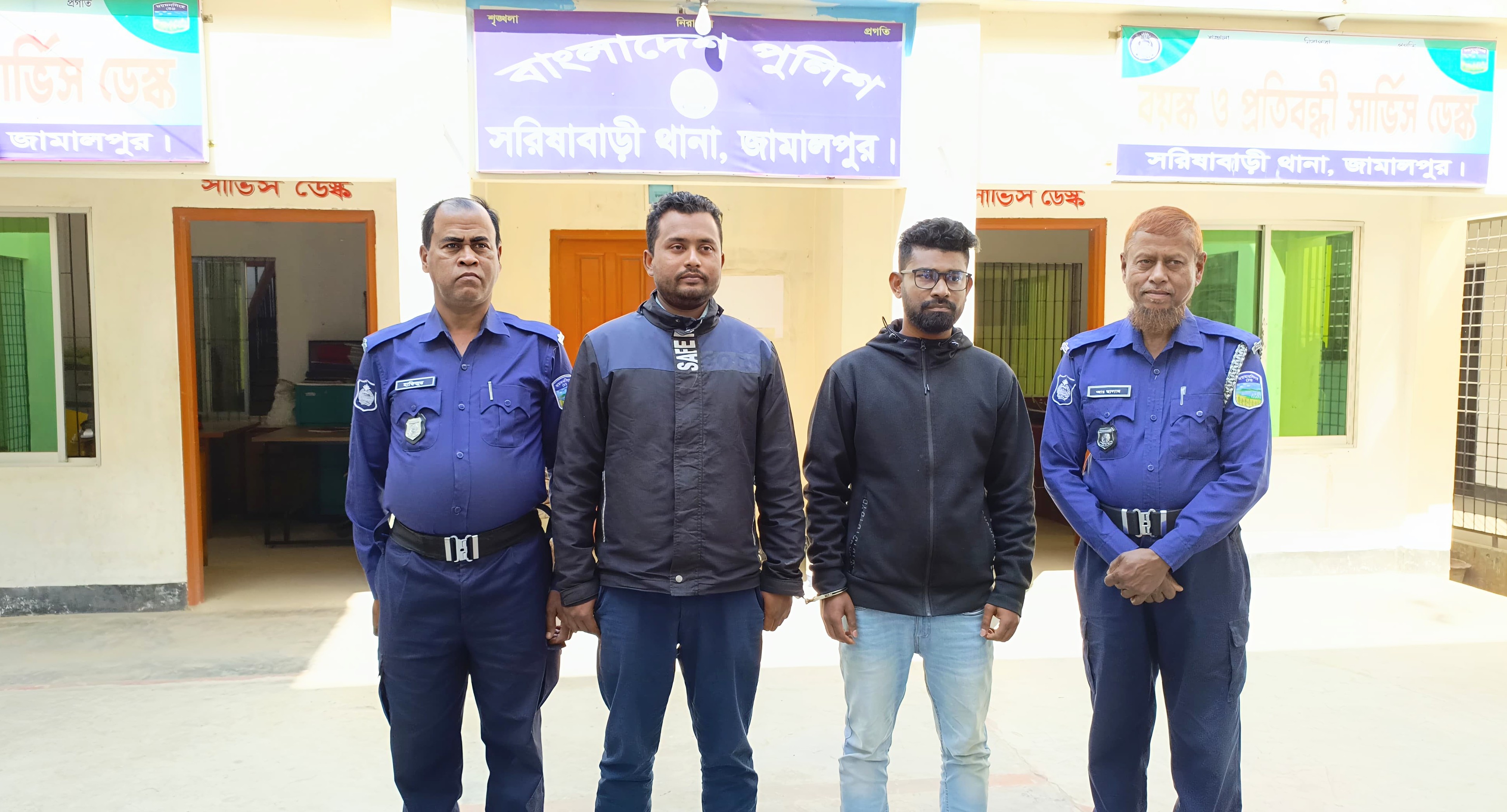 সরিষাবাড়ীতে নিষিদ্ধ ঘোষিত ছাত্রলীগের ২ সদস্য গ্রেপ্তার