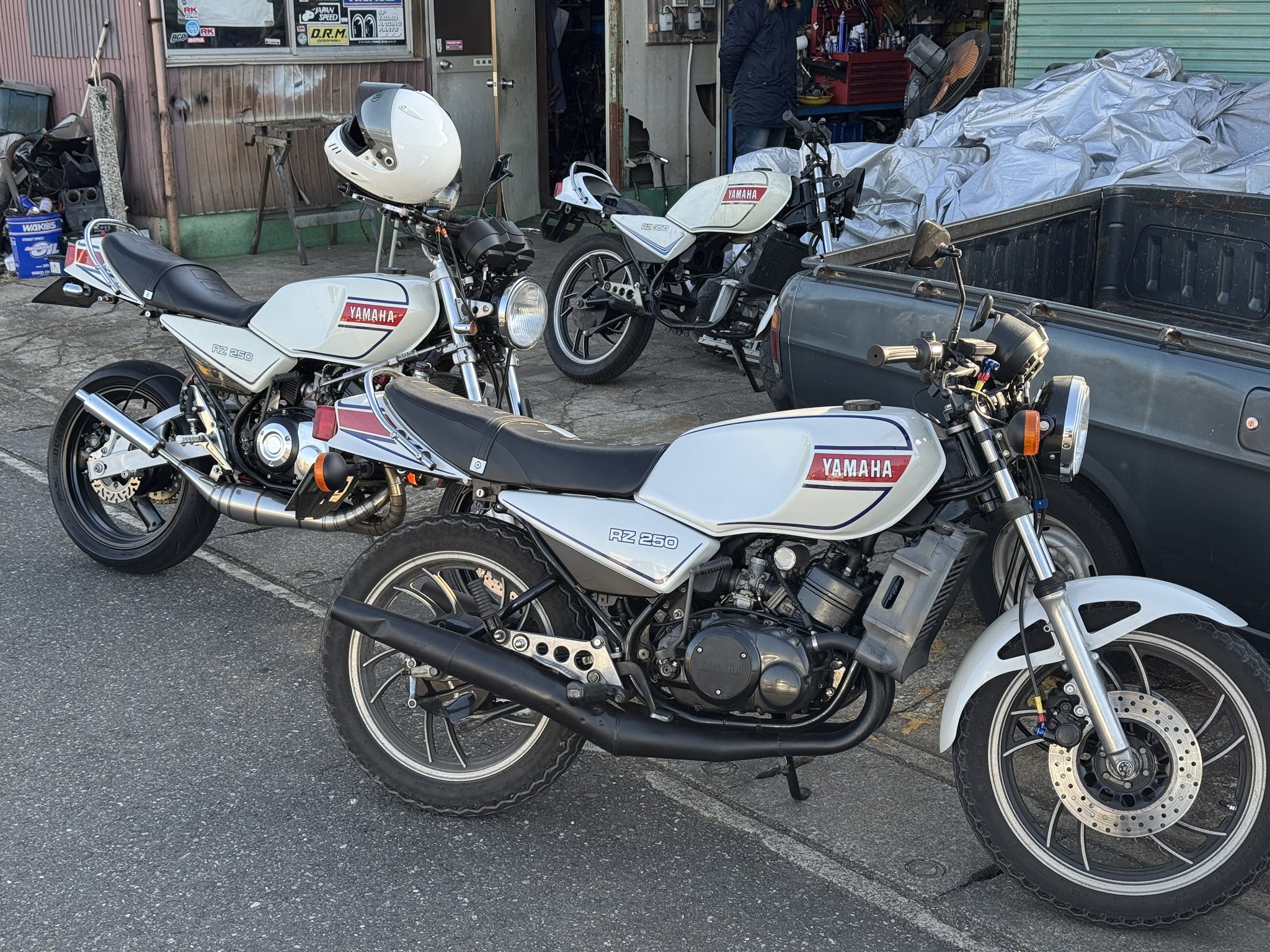 RZ250/350用 ハネタイプテールカウル 新品